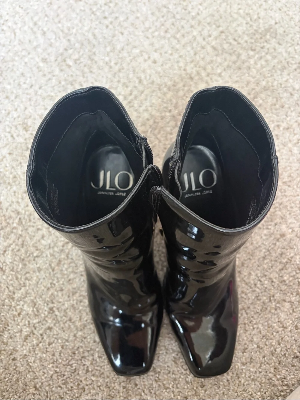 Women's Black Ankle Boots - Stylish Block Heel